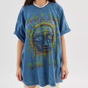Urban Outfitters | Tops | Nwt Urban Outfitters Sublime Tshirt Dress Blue Sm  | Poshmark